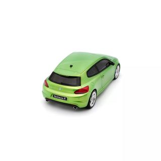 VW VOLKSWAGEN SCIROCCO 3 PH.1 R VIPER GREEN PEARL 2008 OttO mobile 1:18 Resinemodell (Türen, Motorhaube... nicht zu öffnen!)